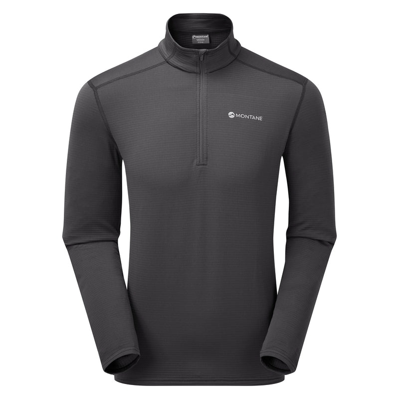 Montane Protium Lite Pull On Fleece Sweatshirts Herre Mørkegrå | 0968753-WC