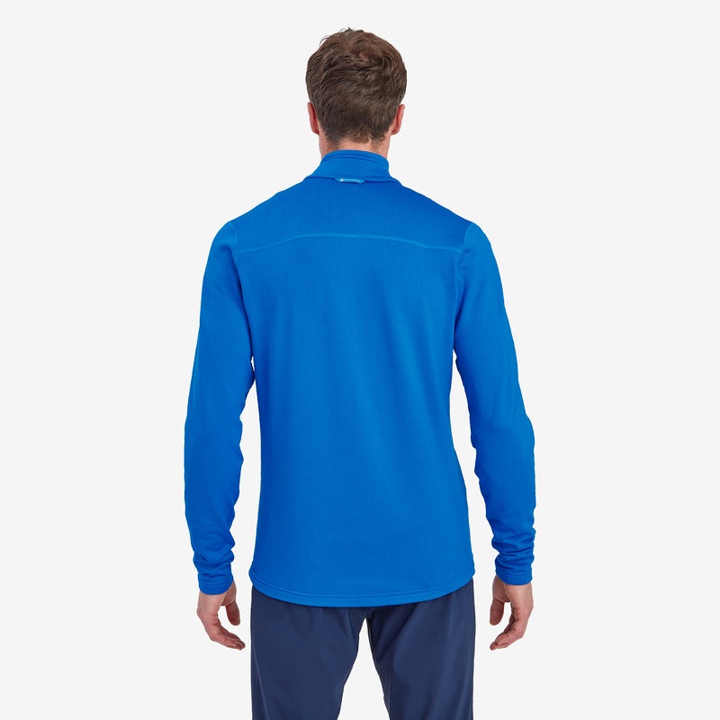 Montane Protium Pull On Fleece Sweatshirts Herre Blå | 3485962-PB