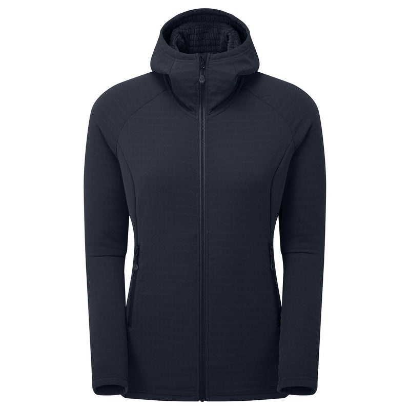 Montane Protium XT Hætte Fleece Jakker Dame Mørkeblå | 7054968-SL