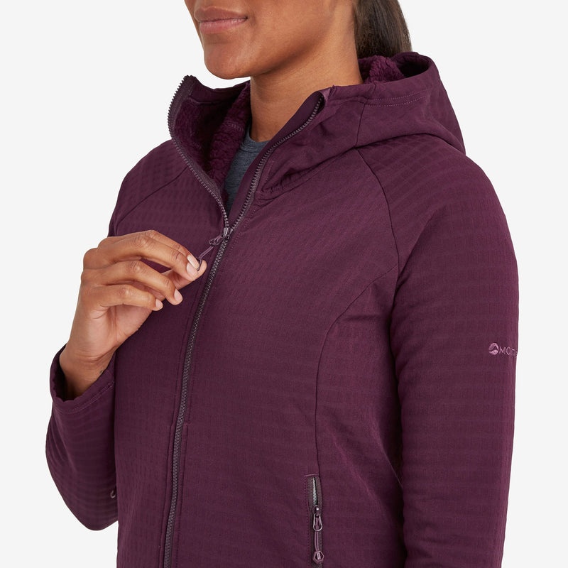 Montane Protium XT Hætte Fleece Jakker Dame Lilla | 0947523-TR