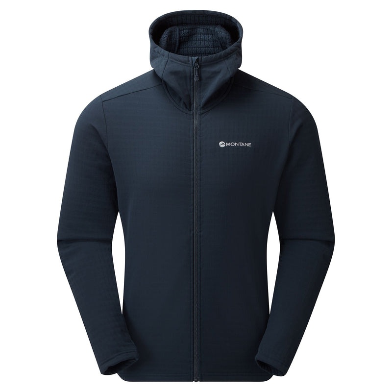 Montane Protium XT Hætte Fleece Jakker Herre Mørkeblå | 5263409-JF