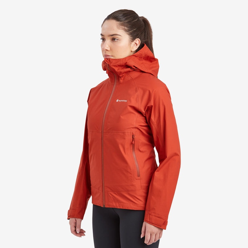 Montane Spirit Lite Regnjakke Dame Orange | 3205697-EZ