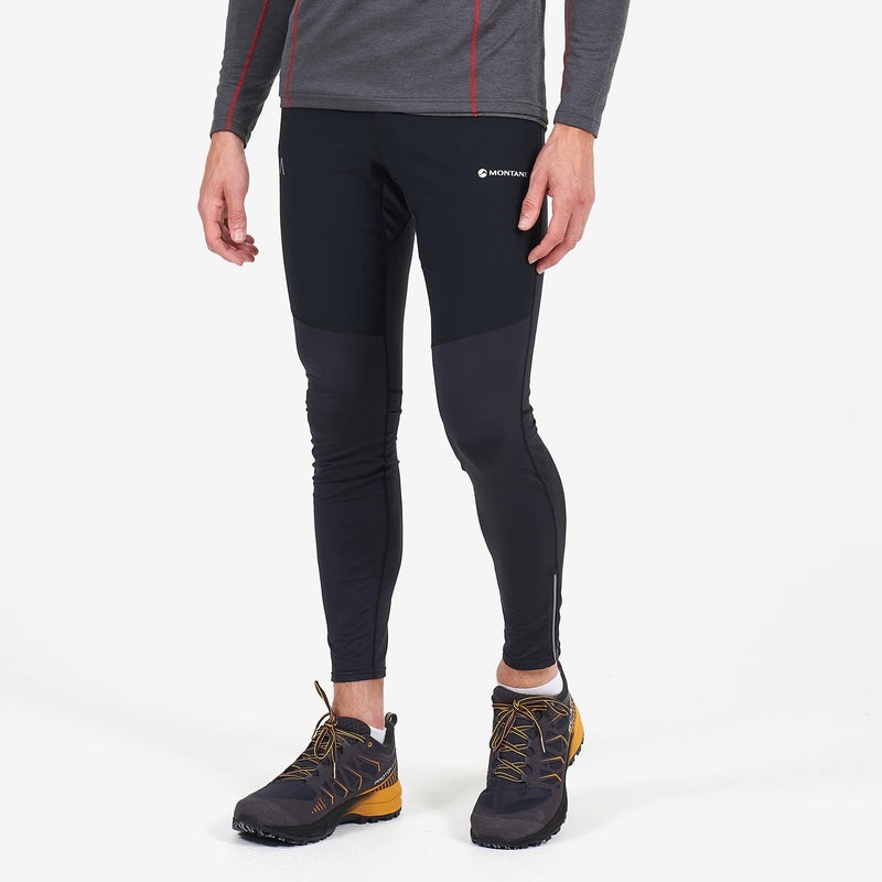 Montane Thermal Trail Leggings Herre Sort | 9053276-QG