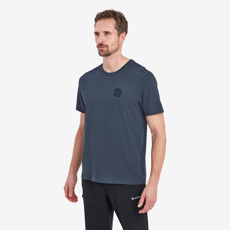 Montane Transpose T-Shirt Herre Blå | 3627815-EA