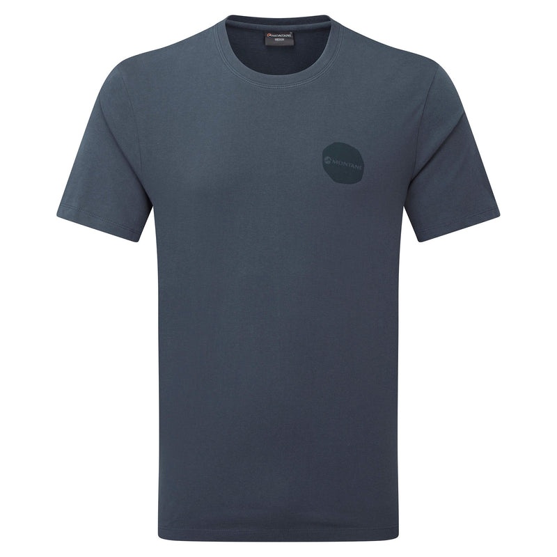 Montane Transpose T-Shirt Herre Blå | 3627815-EA