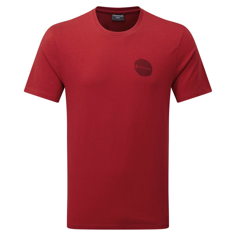 Montane Transpose T-Shirt Herre Rød | 1508479-IT