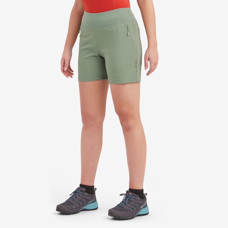 Montane Tucana Lite Shorts Dame Grøn | 7063498-PY