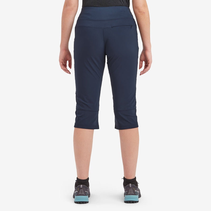 Montane Tucana Lite Stretch Capri 3/4 Leggings Dame Mørkeblå | 7289064-TR