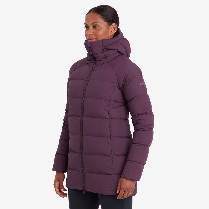 Montane Tundra Hætte Dunjakker Dame Lilla | 3148792-JG